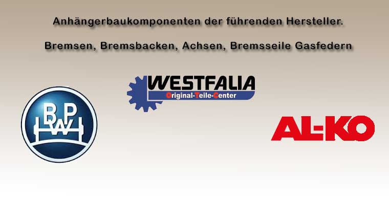 Westfalia Anhänger Ersatzteile und mehr....