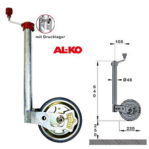AL-KO Stützrad PREMIUM